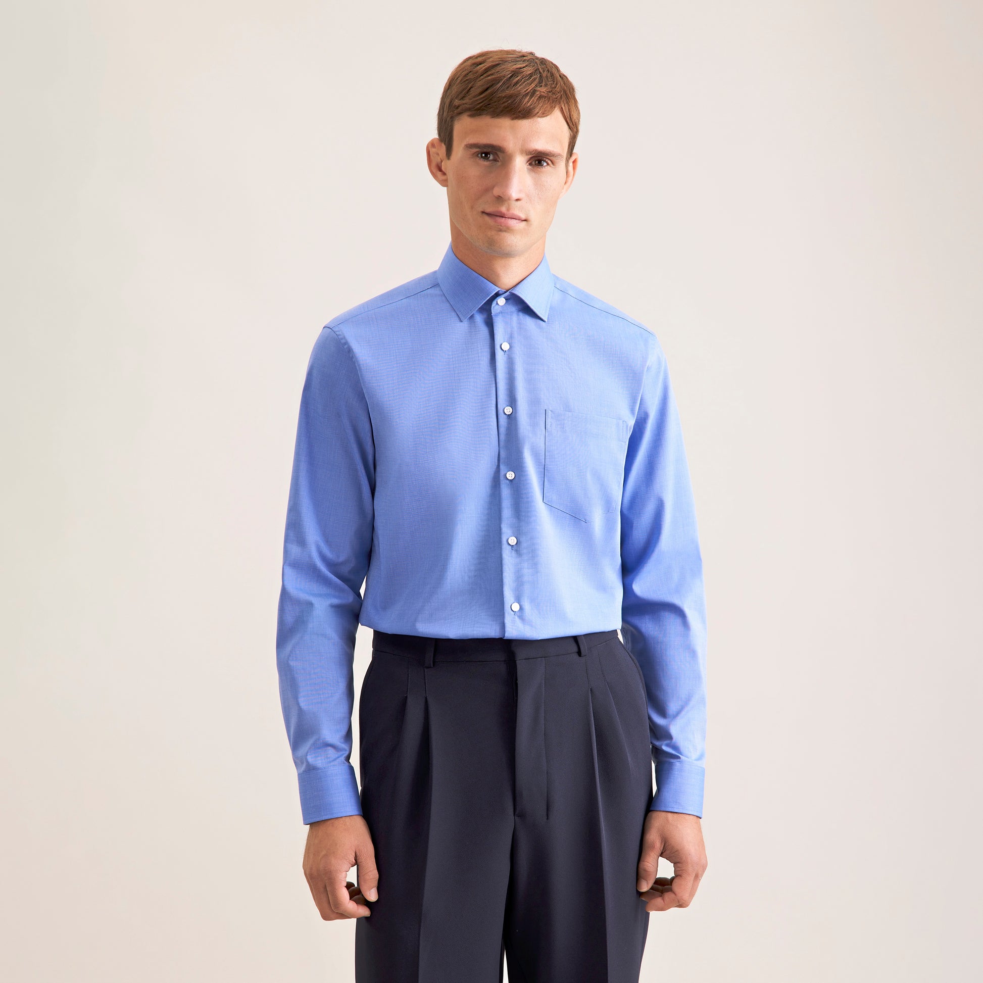 Seidensticker Herren Regular Hemd Long Sleeve