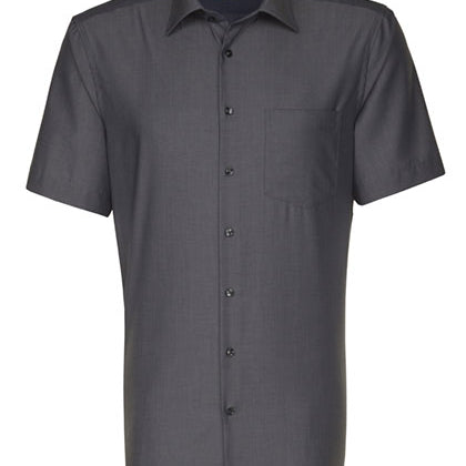 Seidensticker Herren Regular Hemd Short Sleeve