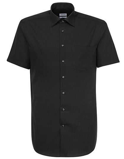 Seidensticker Herren Regular Hemd Short Sleeve