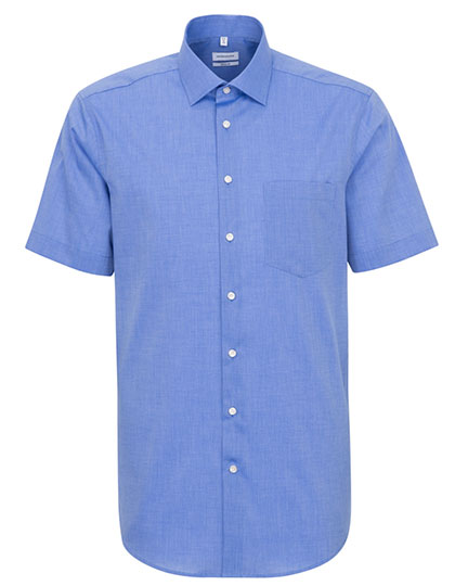 Seidensticker Herren Regular Hemd Short Sleeve