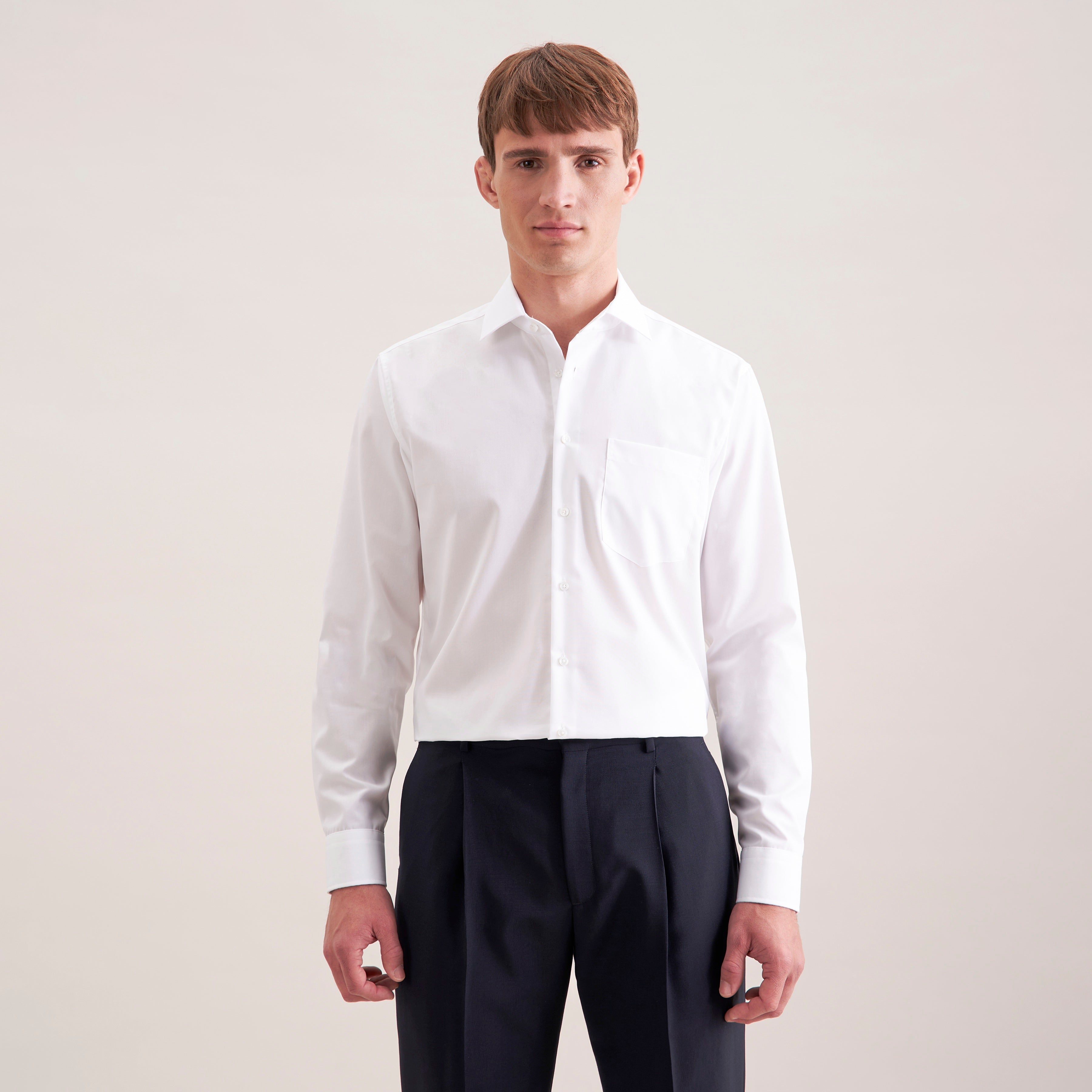 Seidensticker Herren Regular Fit Hemd Extra Long Sleeve