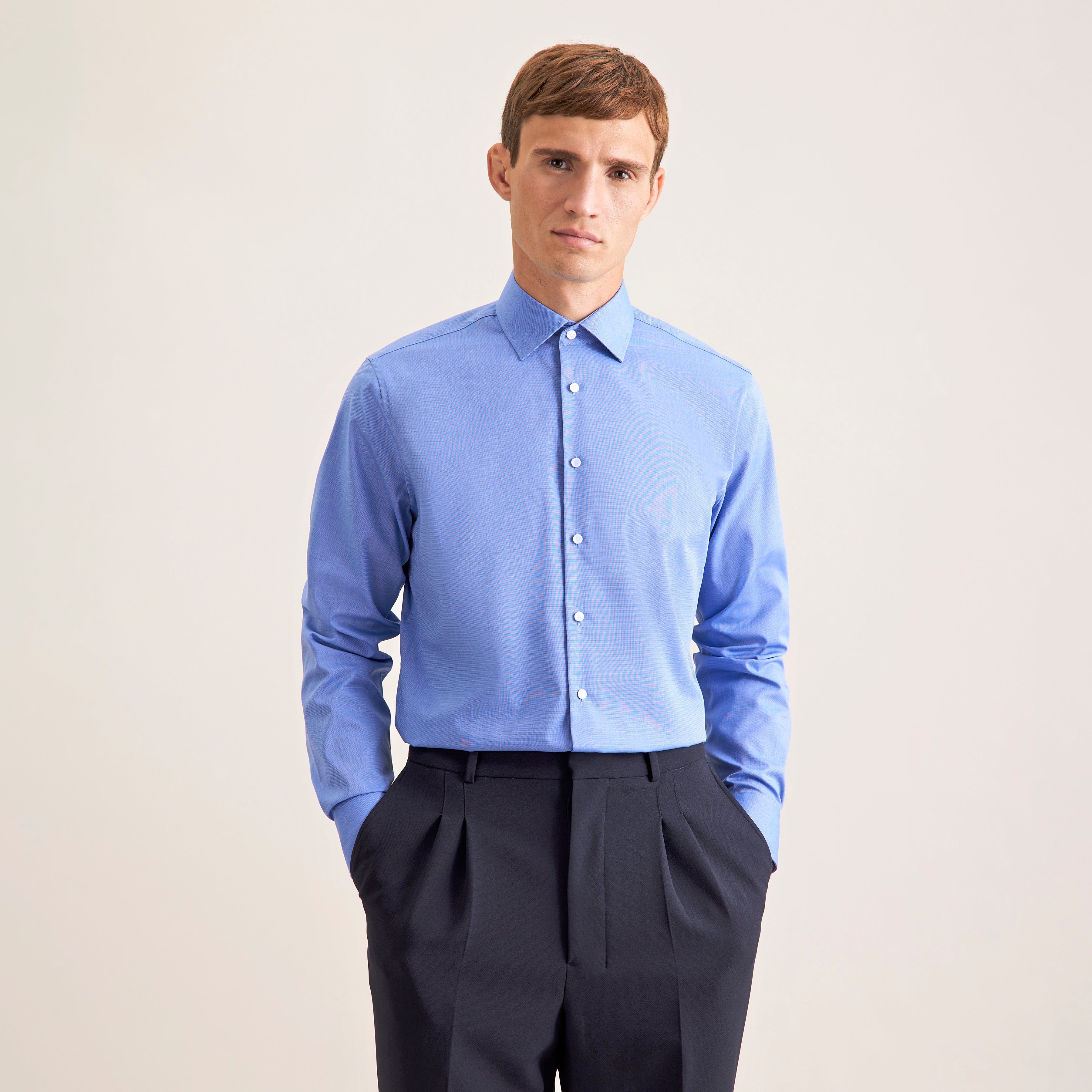 Seidensticker Herren Shaped Fit Hemd Long Sleeve