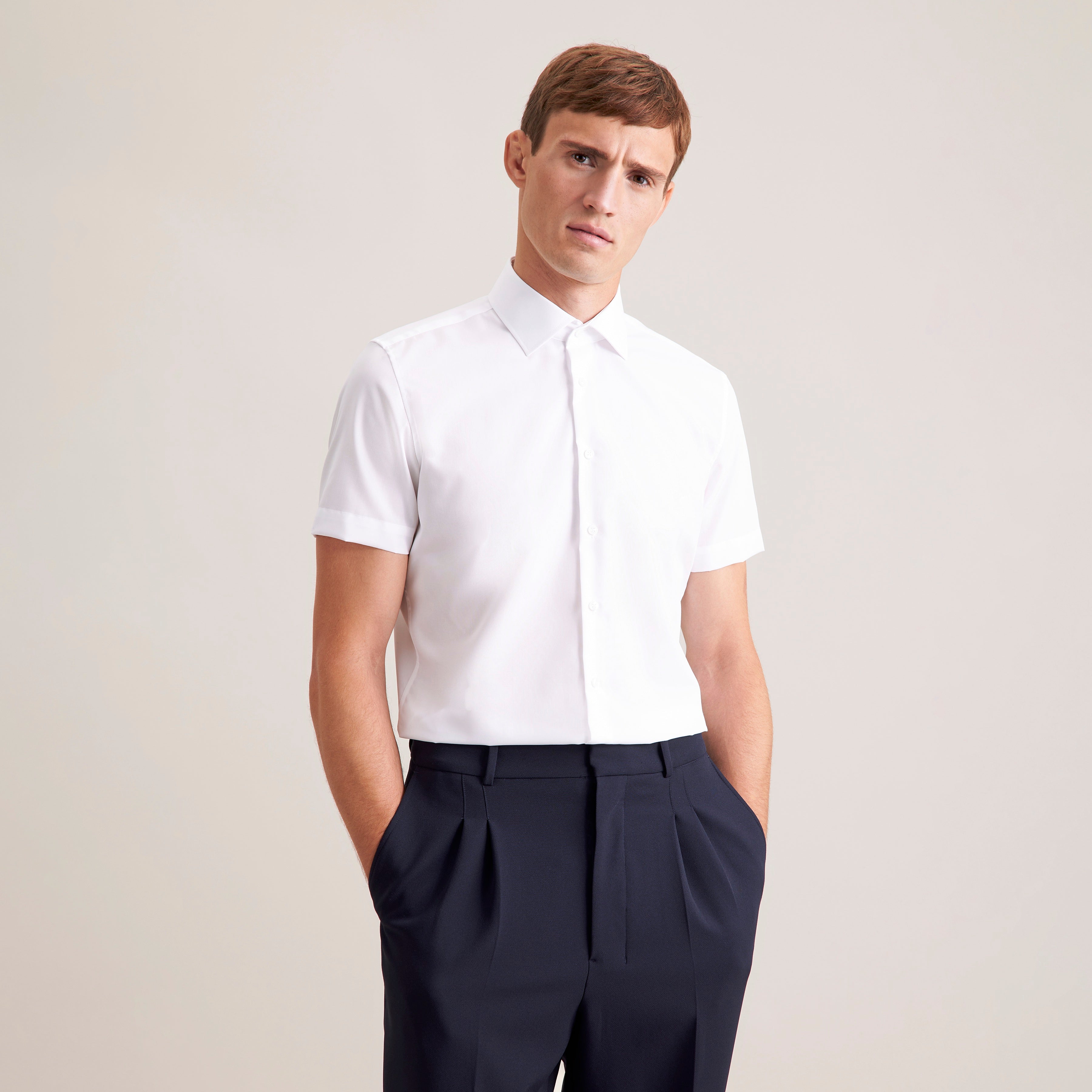 Seidensticker Herren Shaped Fit Hemd Short Sleeve