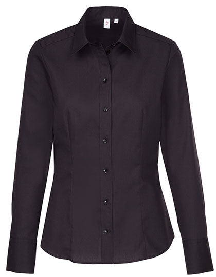 Seidensticker Damen Regular Fit Bluse Long Sleeve