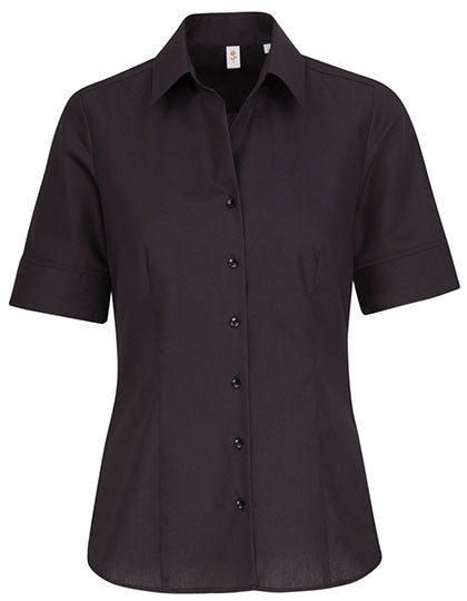 Seidensticker Damen Regular Fit Bluse Short Sleeve