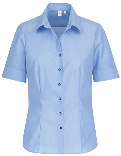 Seidensticker Damen Regular Fit Bluse Short Sleeve