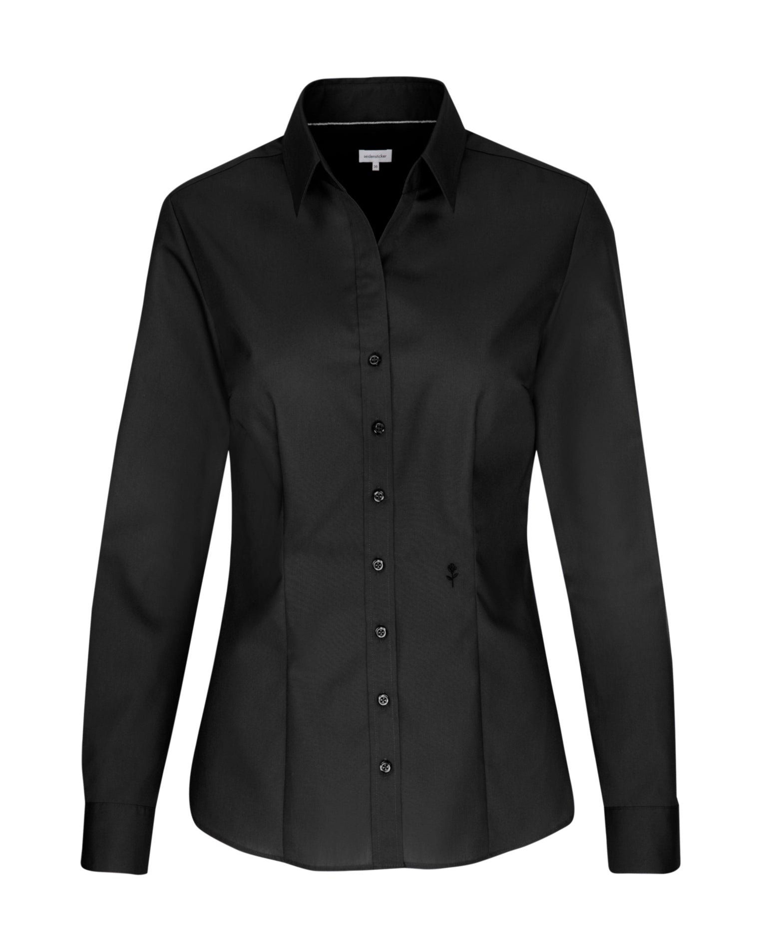 Seidensticker Damen Slim Fit Bluse Long Sleeve