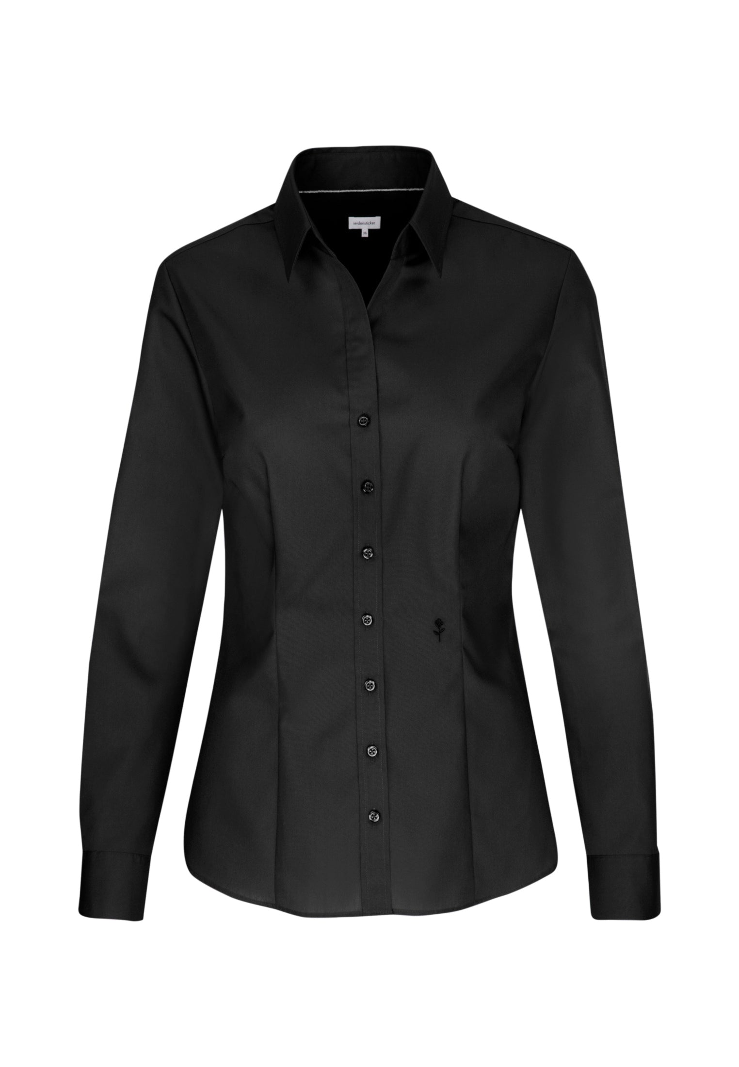Seidensticker Damen Slim Fit Bluse Long Sleeve