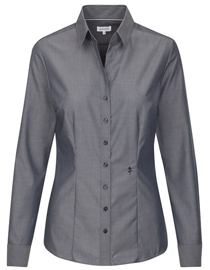 Seidensticker Damen Slim Fit Bluse Long Sleeve