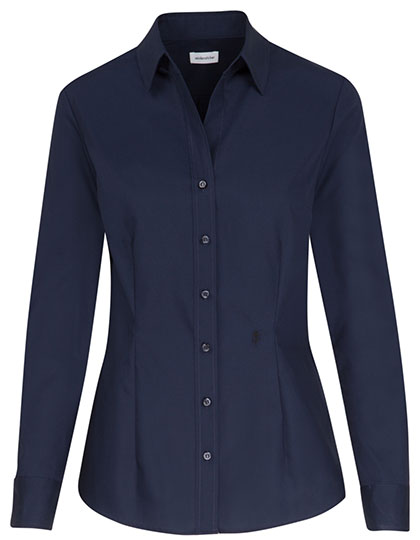 Seidensticker Damen Slim Fit Bluse Long Sleeve
