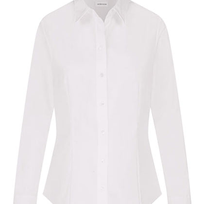 Seidensticker Damen Regular Fit Bluse Oxford Long Sleeve