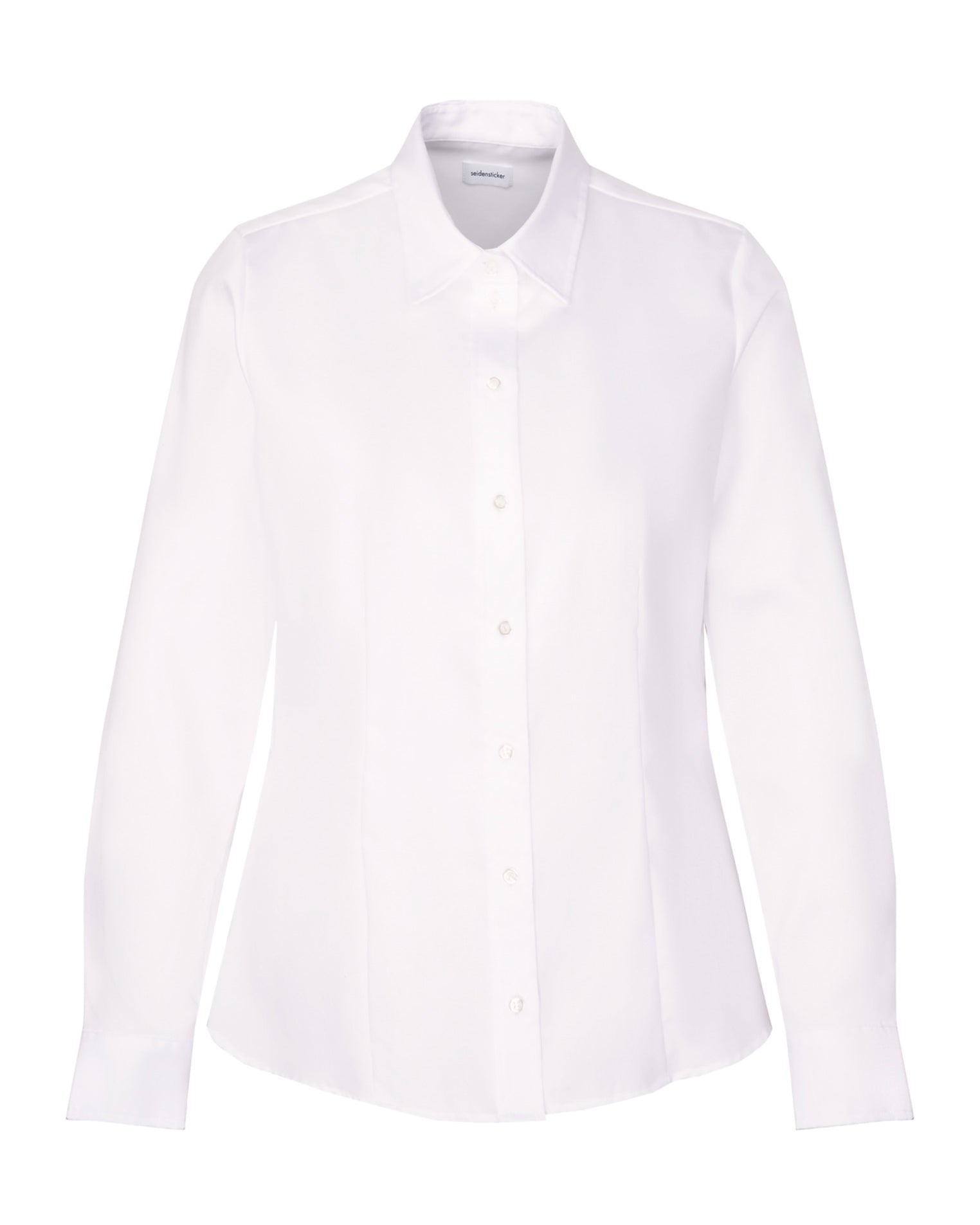 Seidensticker Damen Regular Fit Bluse Fine Twill Long Sleeve