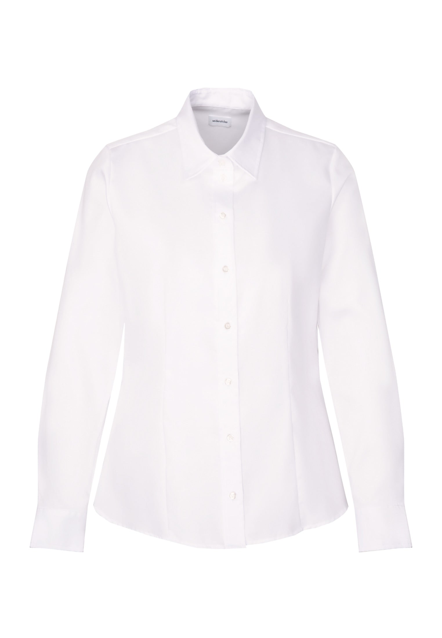 Seidensticker Damen Regular Fit Bluse Fine Twill Long Sleeve
