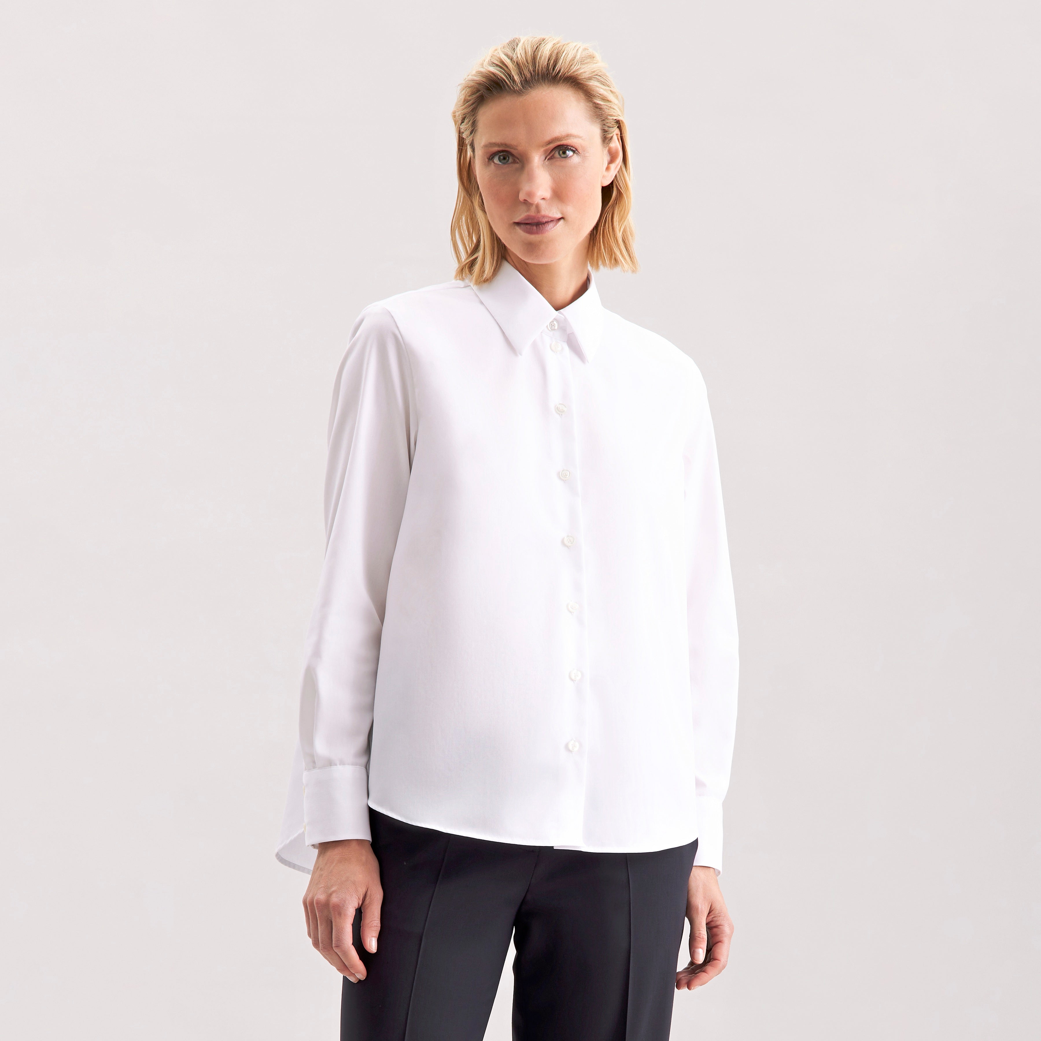 Seidensticker Damen Oversize Bluse Long Sleeve