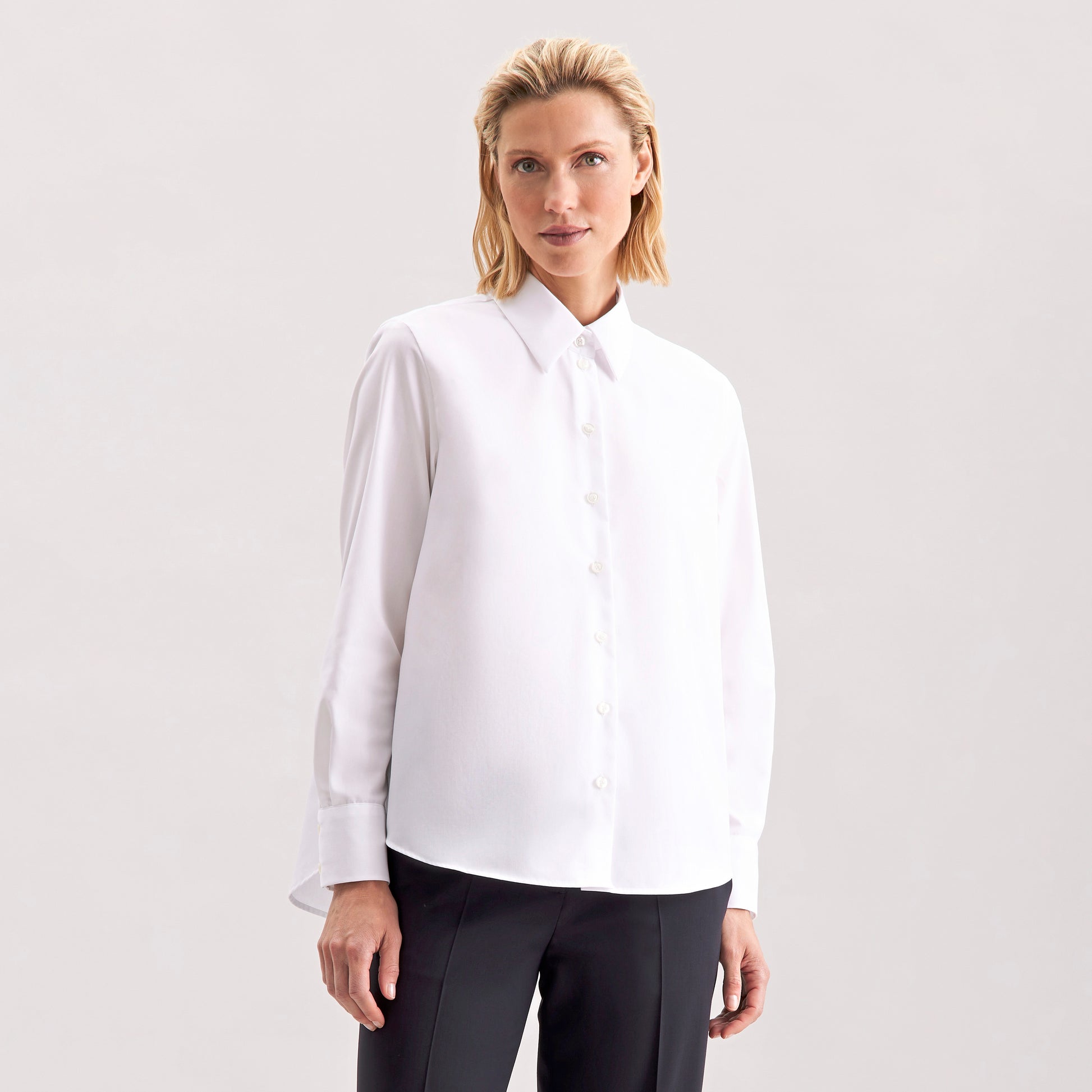 Seidensticker Damen Oversize Bluse Long Sleeve
