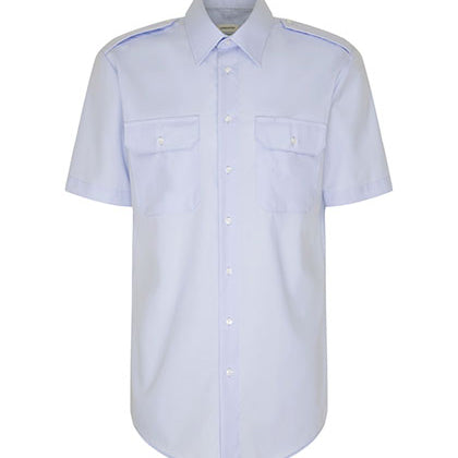 Seidensticker Herren Regular Fit Hemd Pilot Short Sleeve