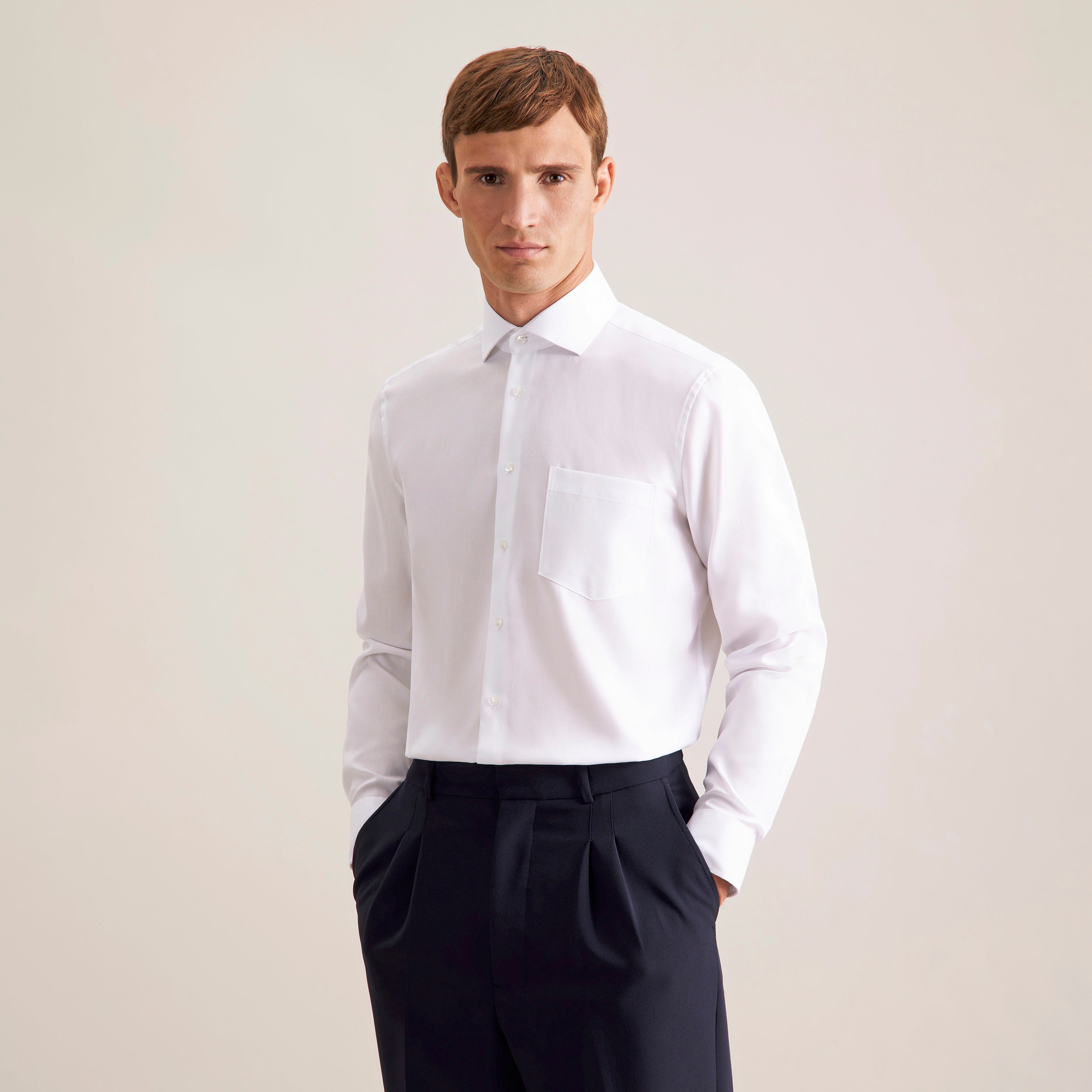 Seidensticker Herren Regular Fit Hemd Oxford Long Sleeve