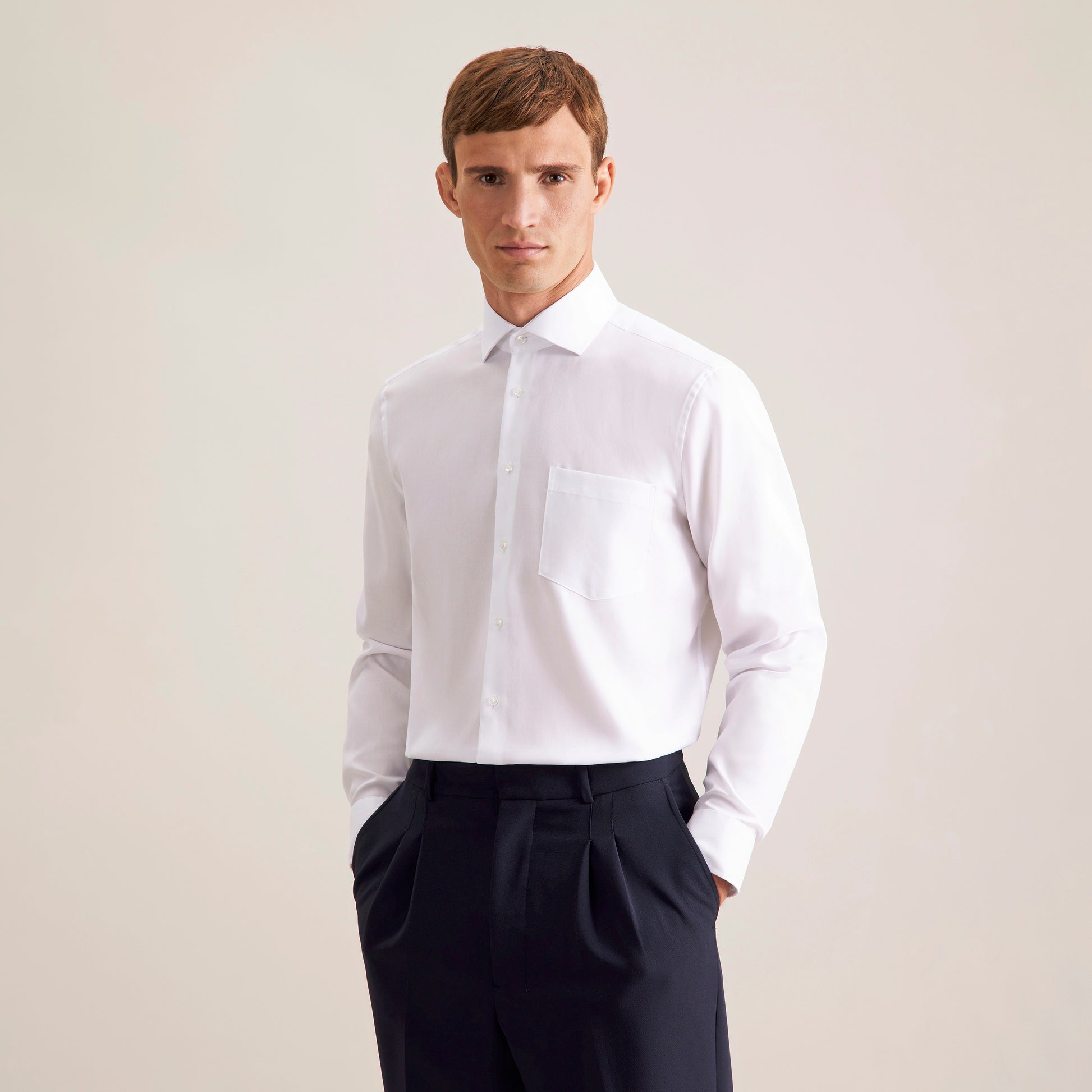 Seidensticker Herren Regular Fit Hemd Oxford Long Sleeve