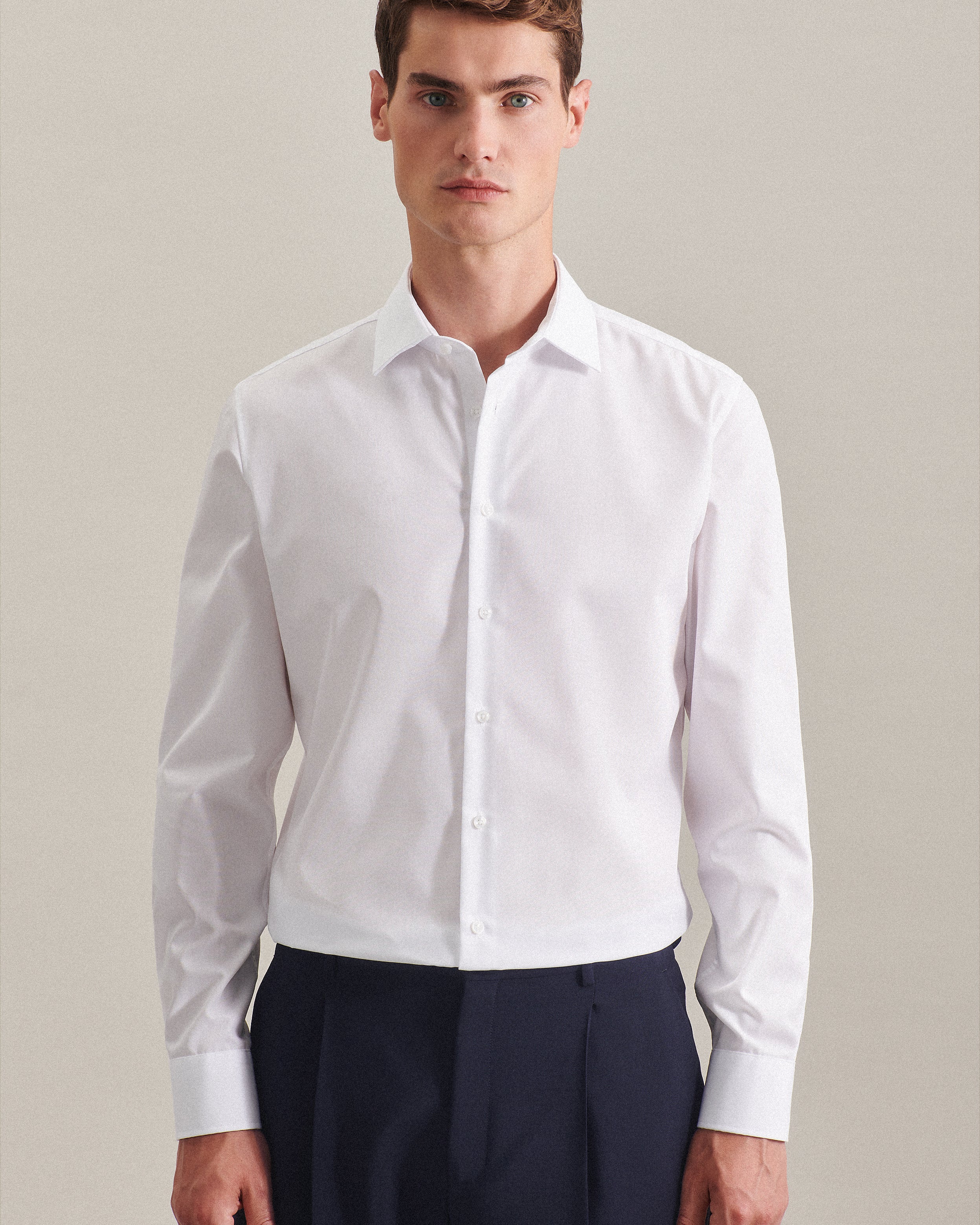 Seidensticker Herren Shaped Fit Hemd Oxford Long Sleeve