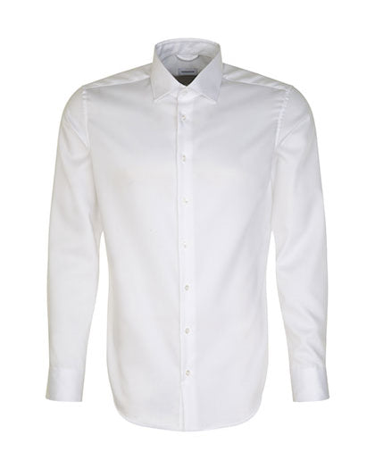Seidensticker Herren Slim Fit Hemd Fine Twill Long Sleeve