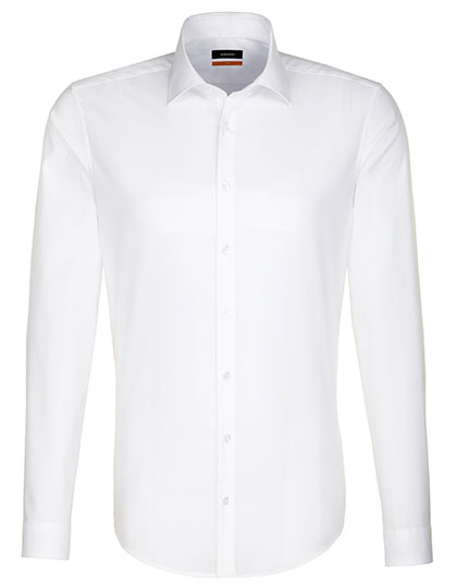 Seidensticker Herren Slim Fit Hemd Long Sleeve