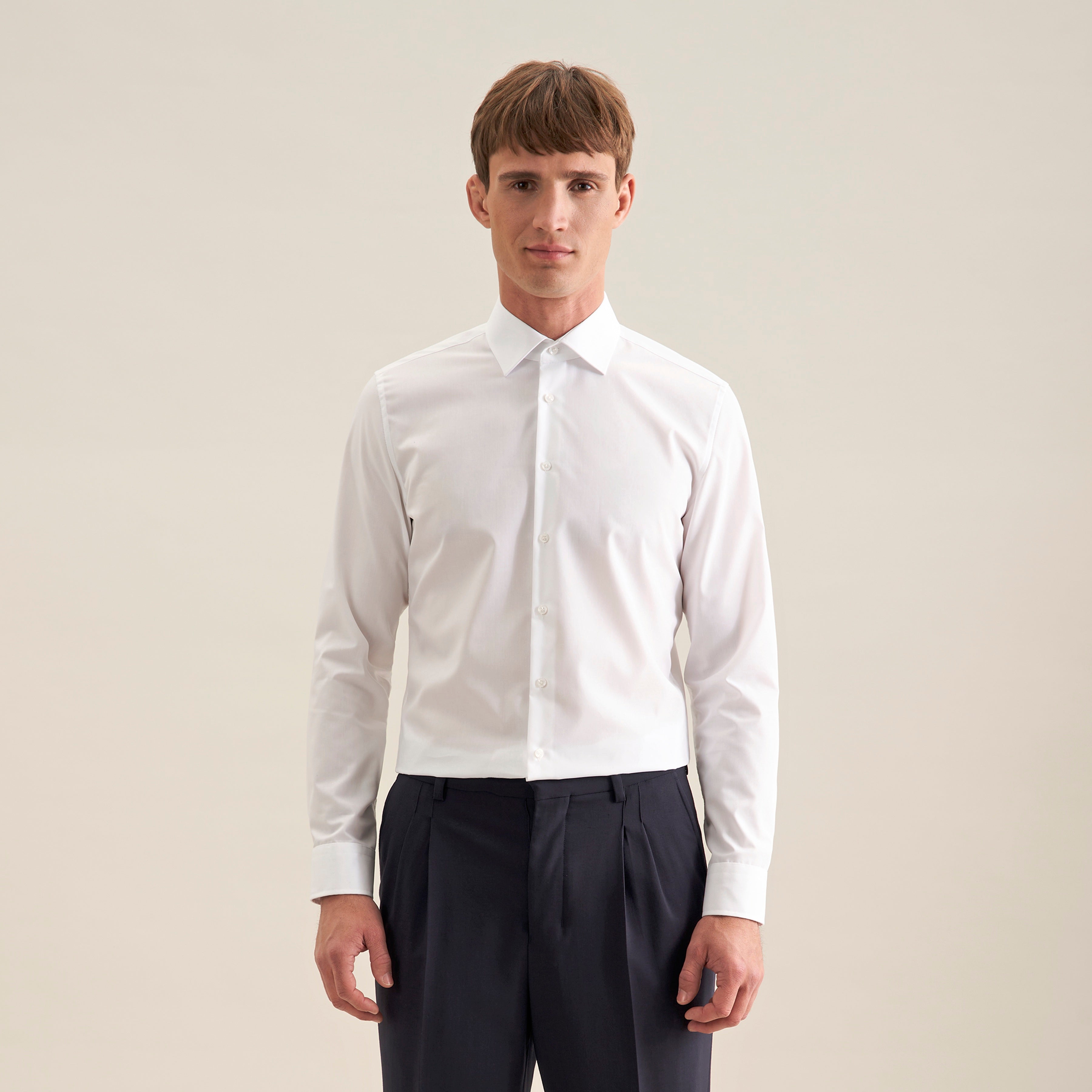 Seidensticker Herren Slim Fit Hemd Extra Long Sleeve