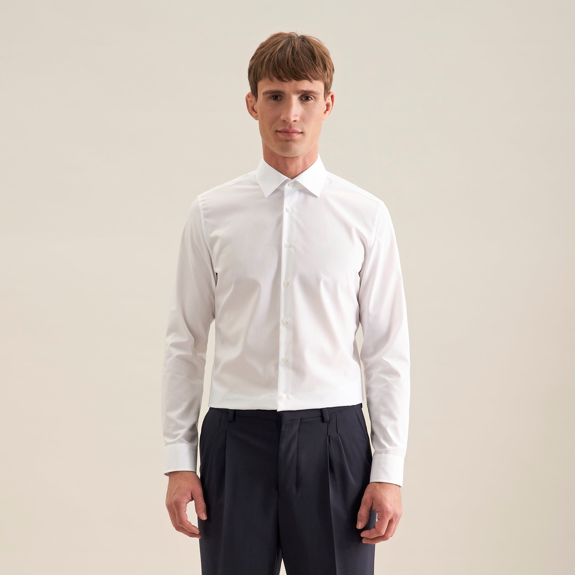 Seidensticker Herren Slim Fit Hemd Extra Long Sleeve