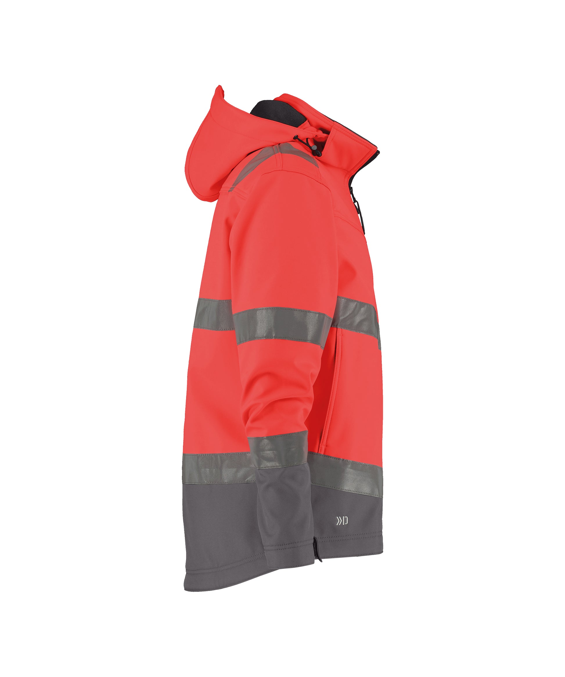 DASSY® Herren Malaga Warnschutz-Softshelljacke