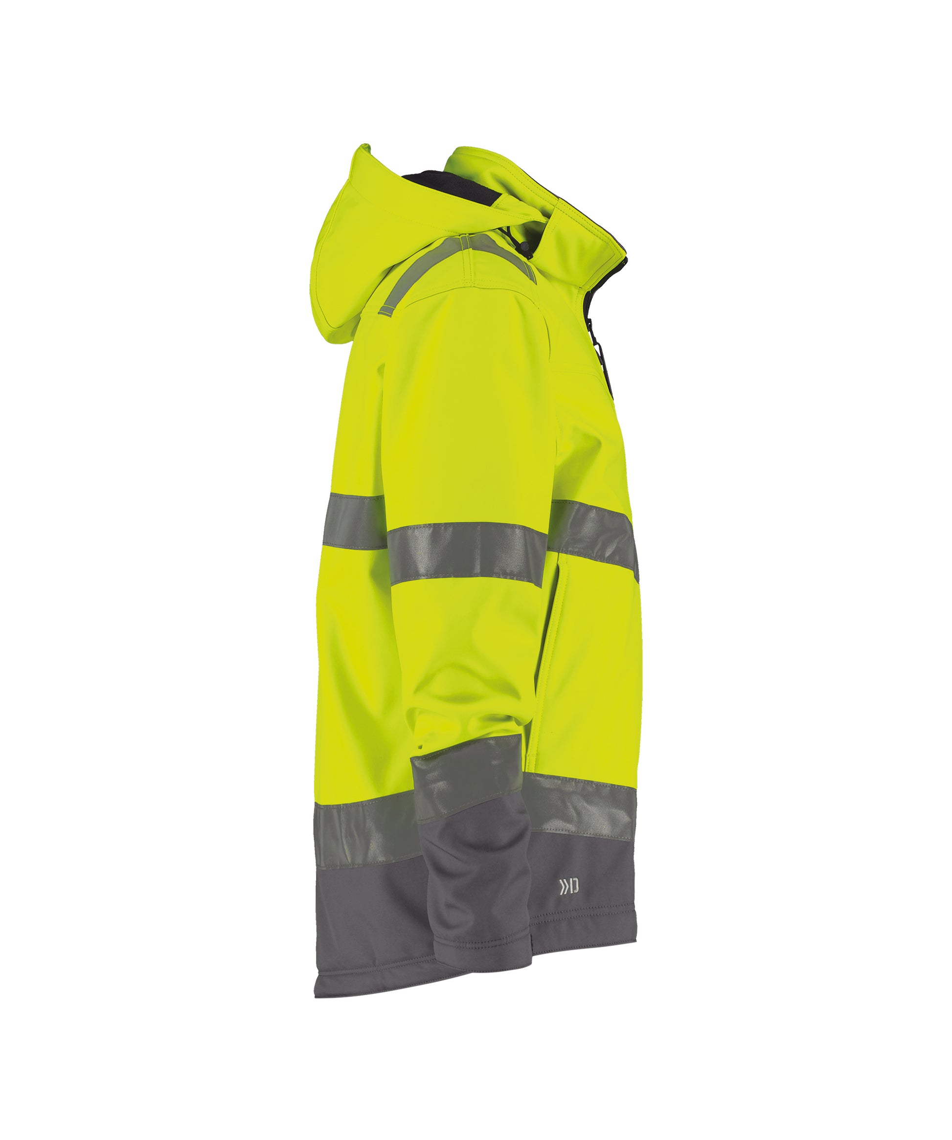 DASSY® Herren Malaga Warnschutz-Softshelljacke